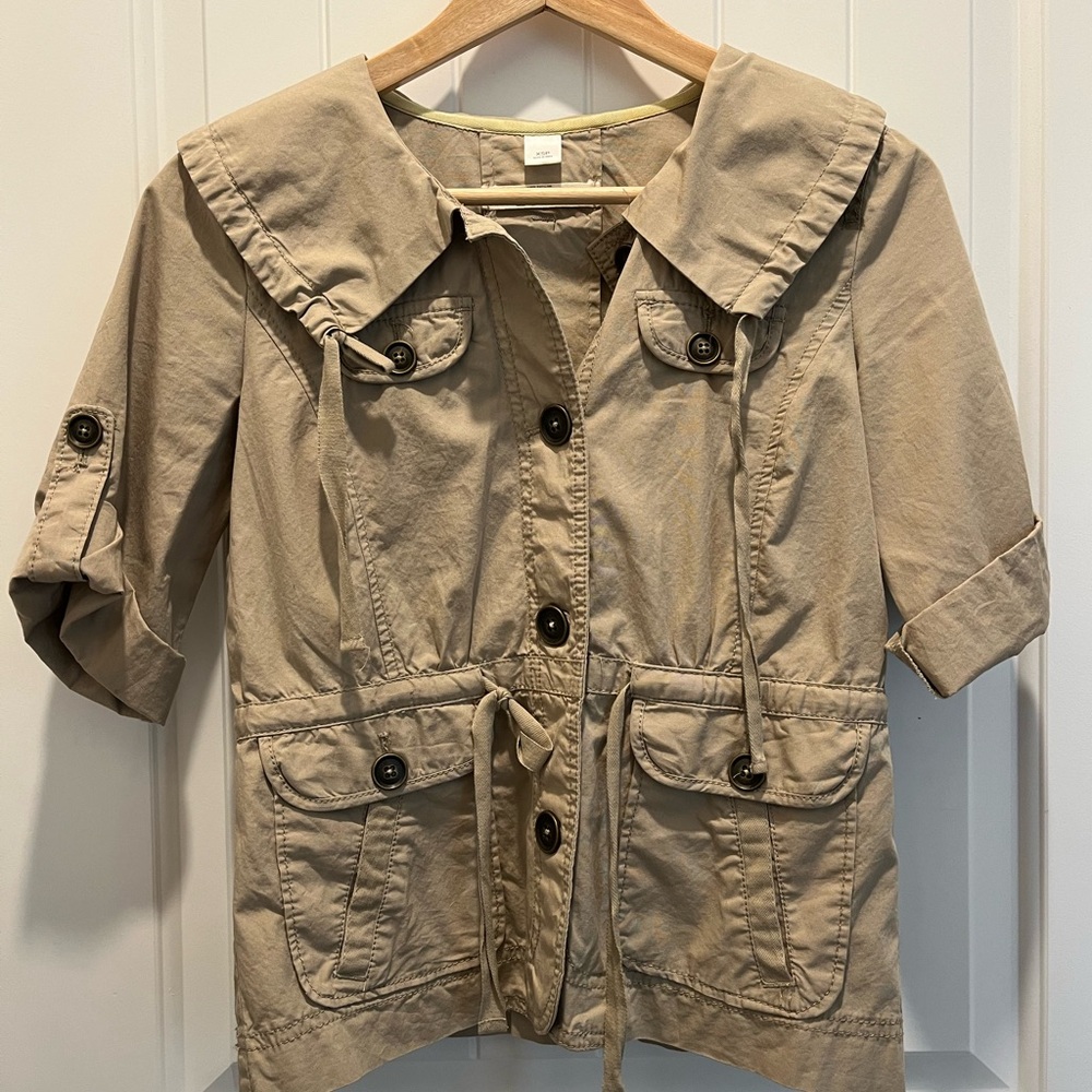 LOFT casual khaki jacket